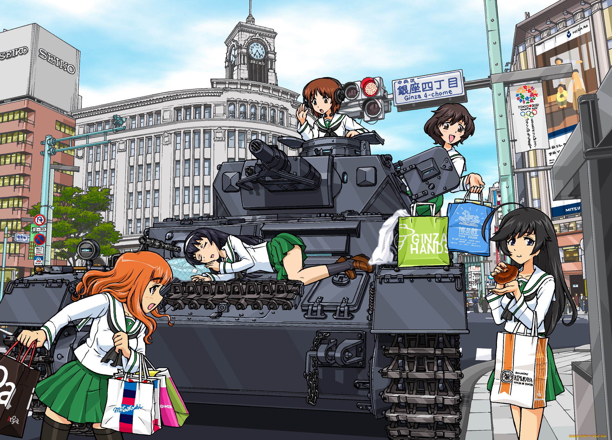 , girls und panzer, , , 